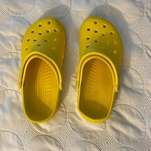 Yellow Crocs
